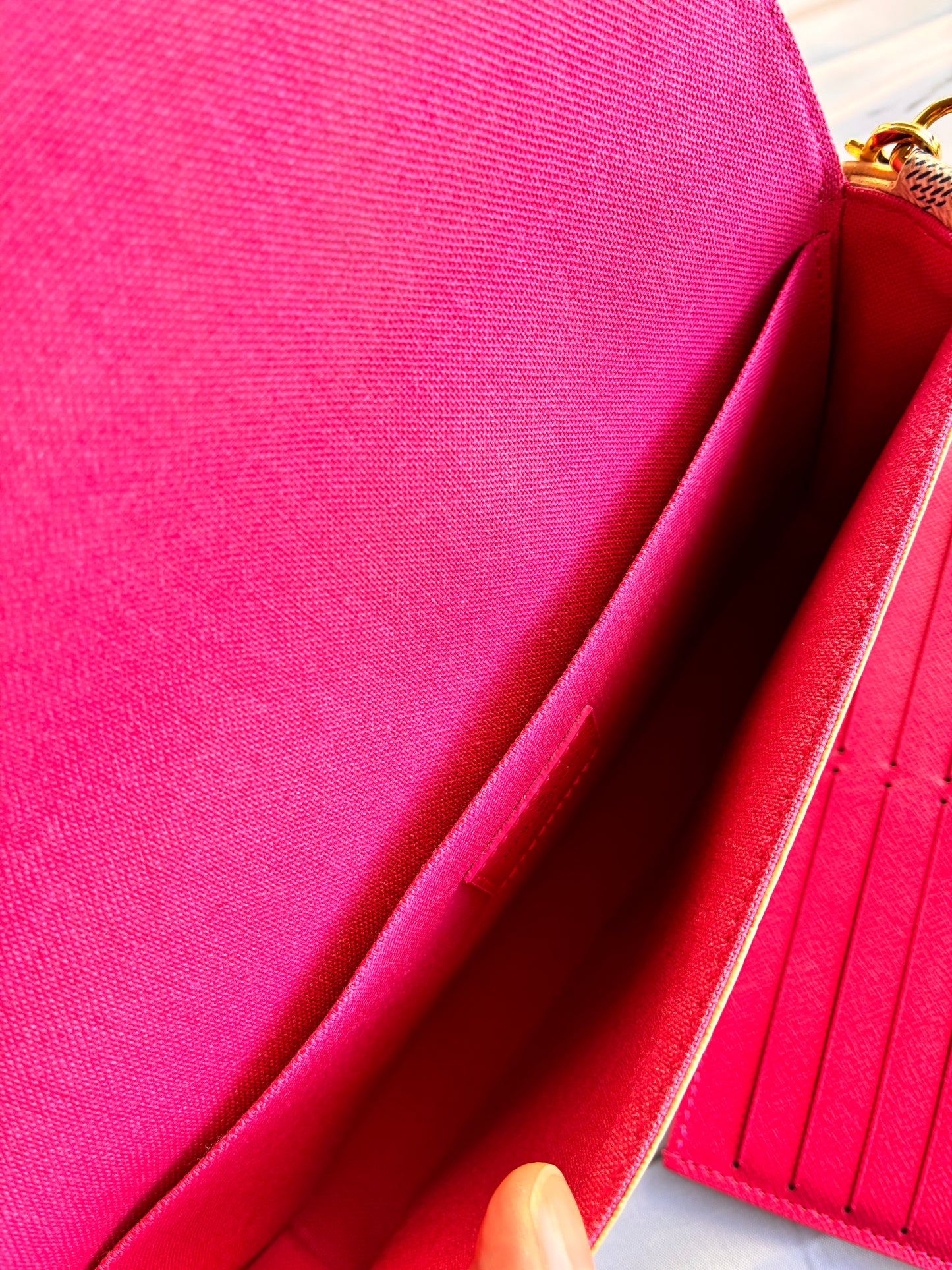 Felicie Damier Azur Studs