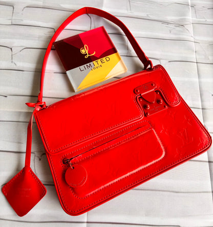 Pochette Op Art Rouge