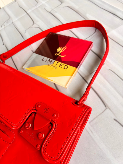 Pochette Op Art Rouge