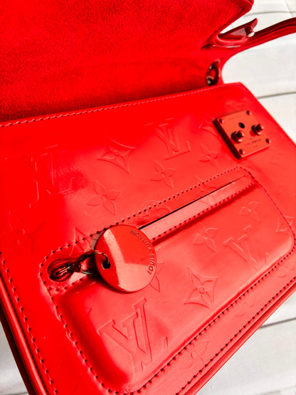 Pochette Op Art Rouge