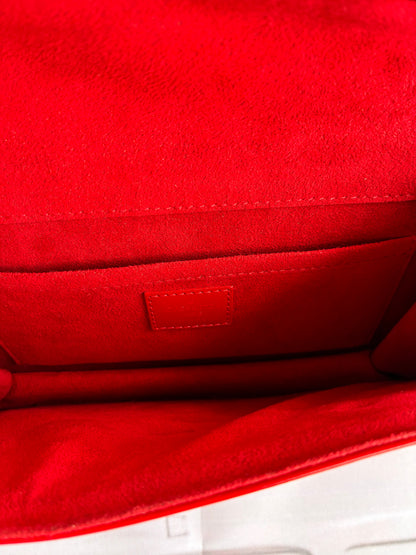 Pochette Op Art Rouge
