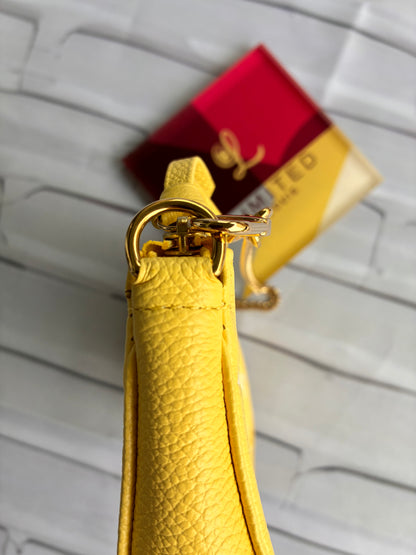 Mini Pochette Empreinte lemon