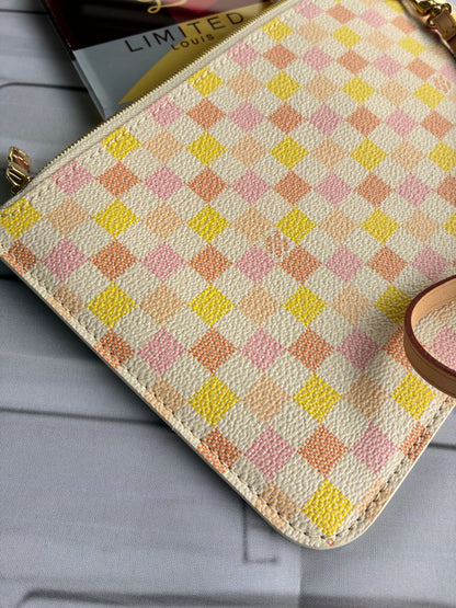 Pochette Neverfull Damierlicouis