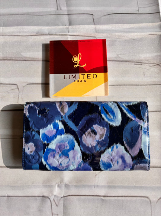 Geldbörse Ikat Vernis Leder