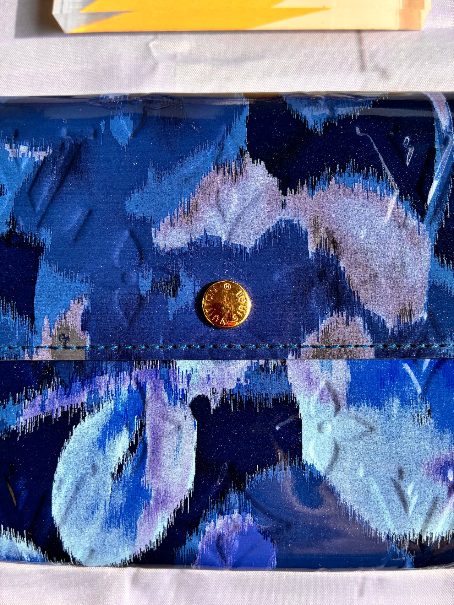 Geldbörse Ikat Vernis Leder