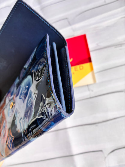 Geldbörse Ikat Vernis Leder