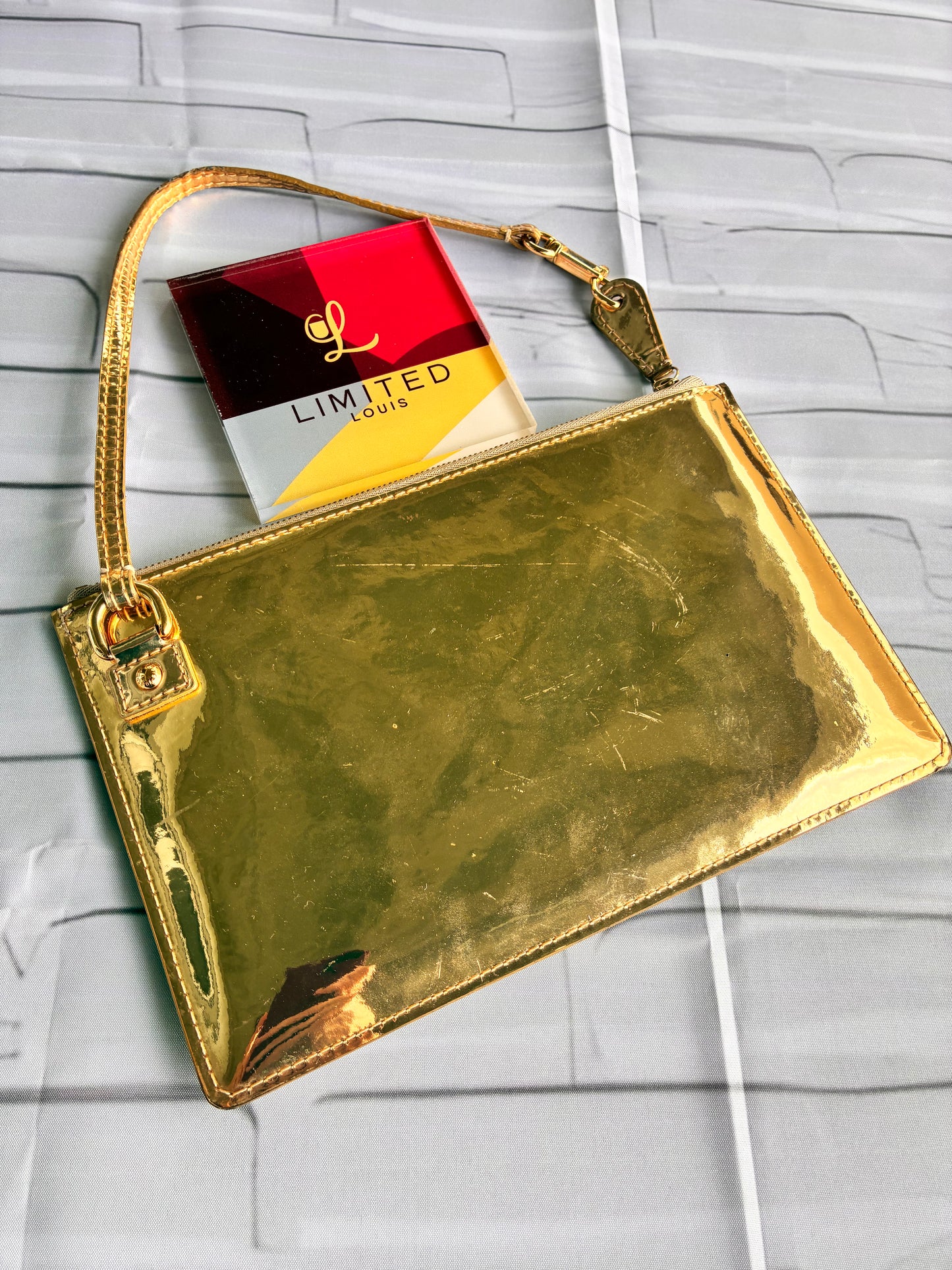 Pochette Miroir Gold