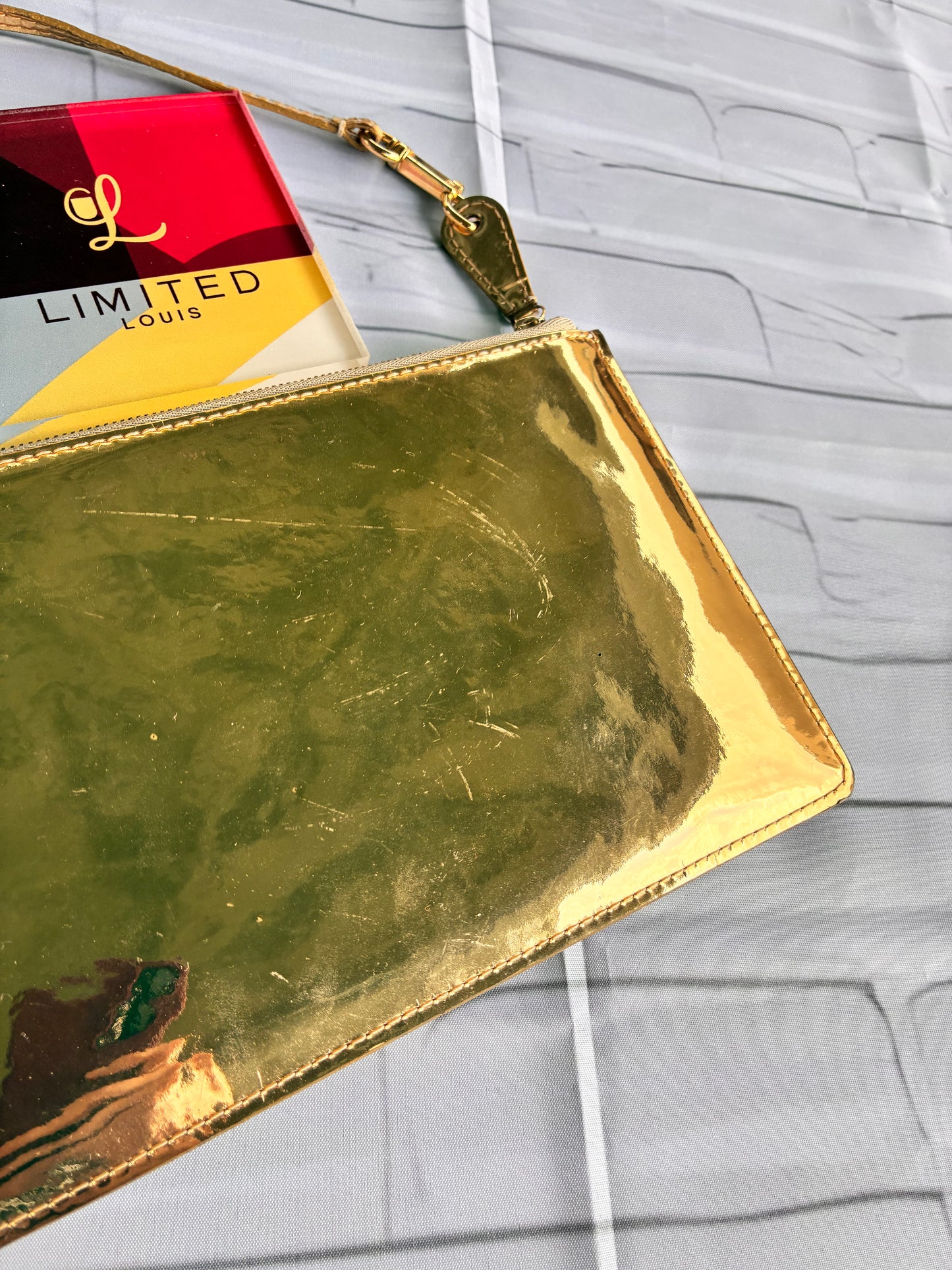 Pochette Miroir Gold