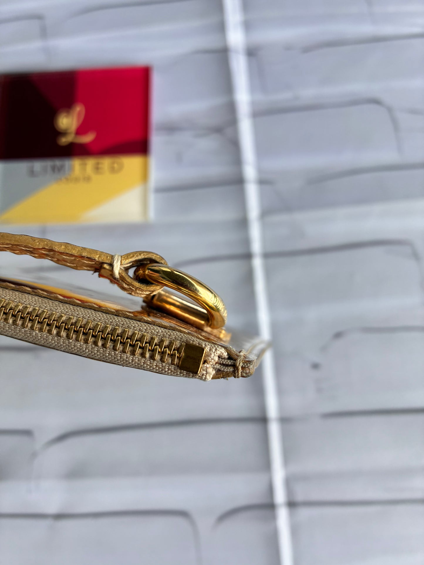 Pochette Miroir Gold