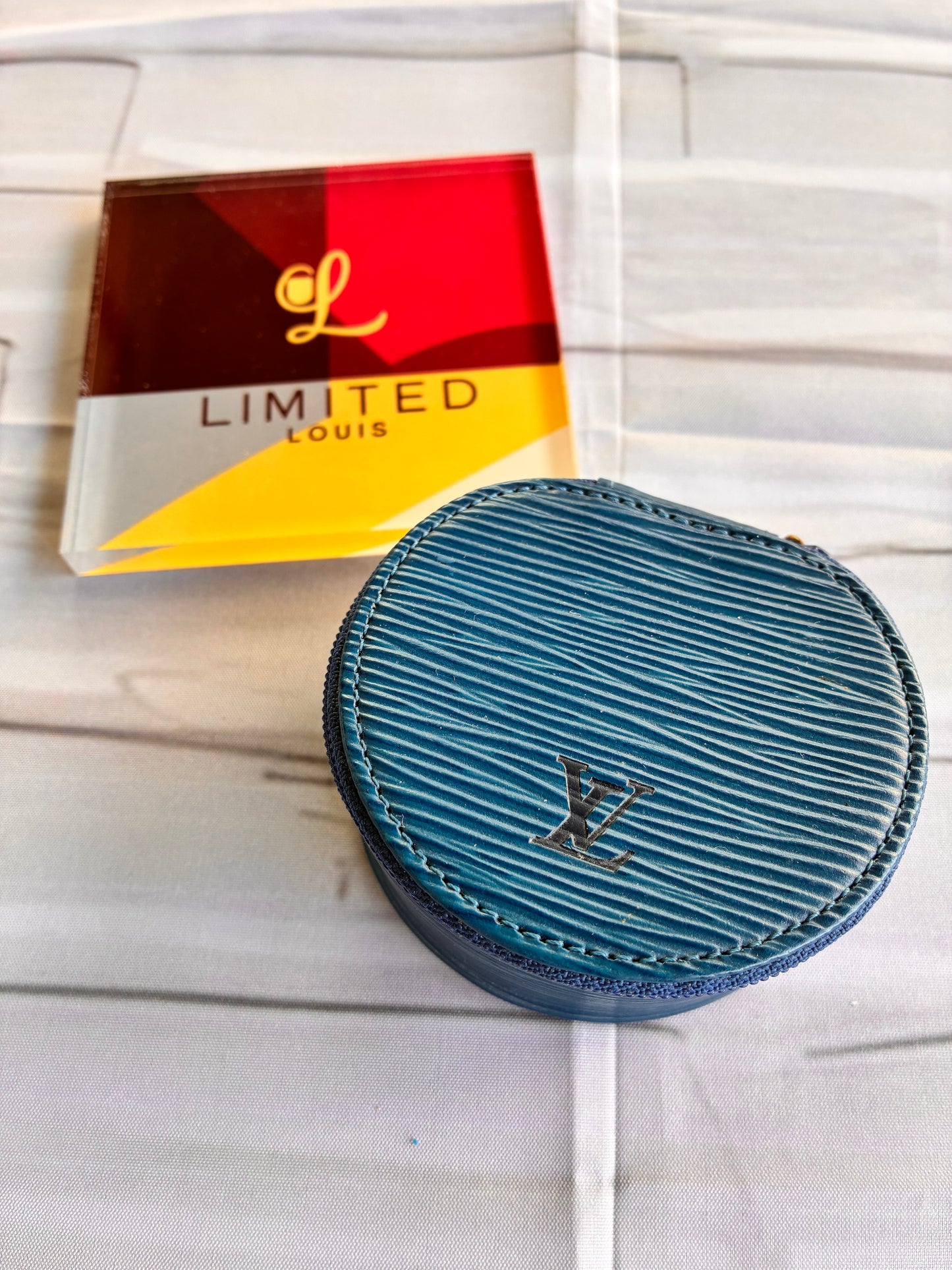 Jewellery Box Epi blau