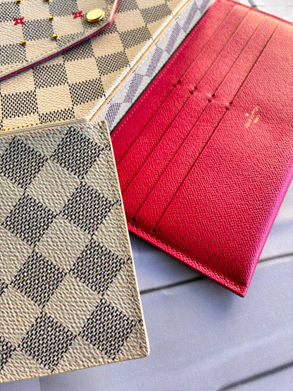 Felicie Damier Azur Studs