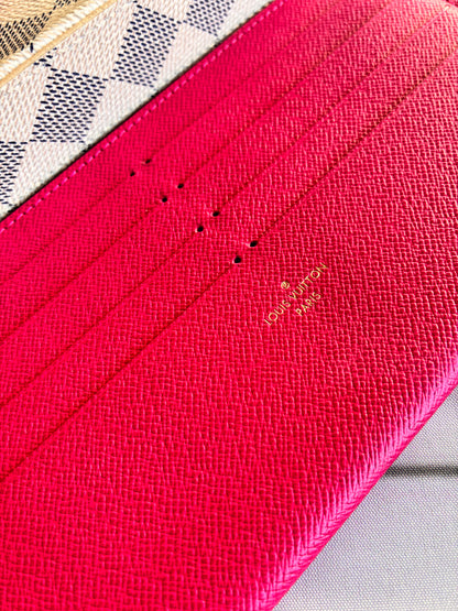 Felicie Damier Azur Studs