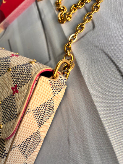 Felicie Damier Azur Studs