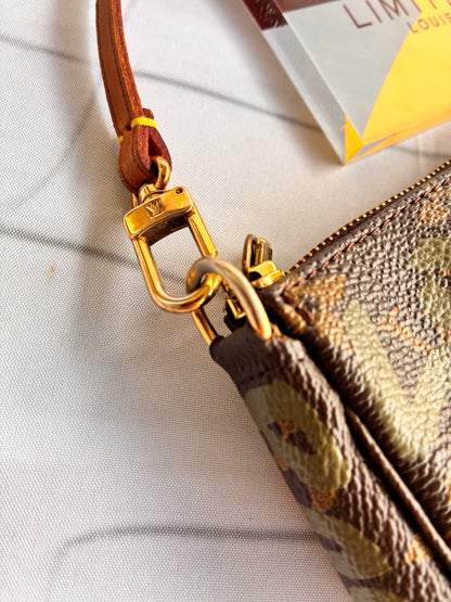 Pochette Graffiti grün