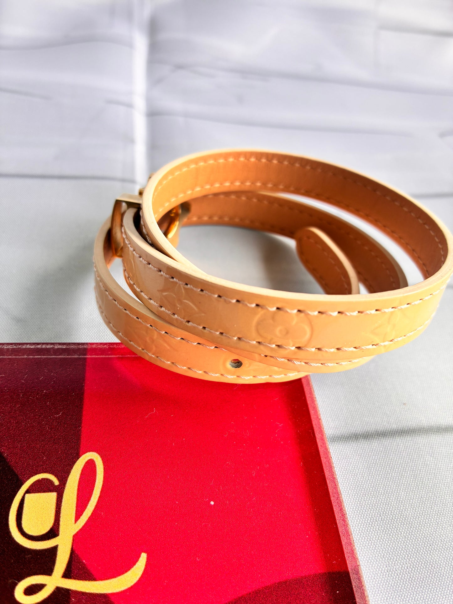 Armband Vernis Leder