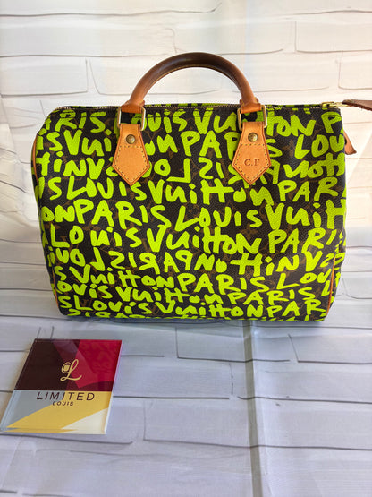 Speedy Graffiti grün