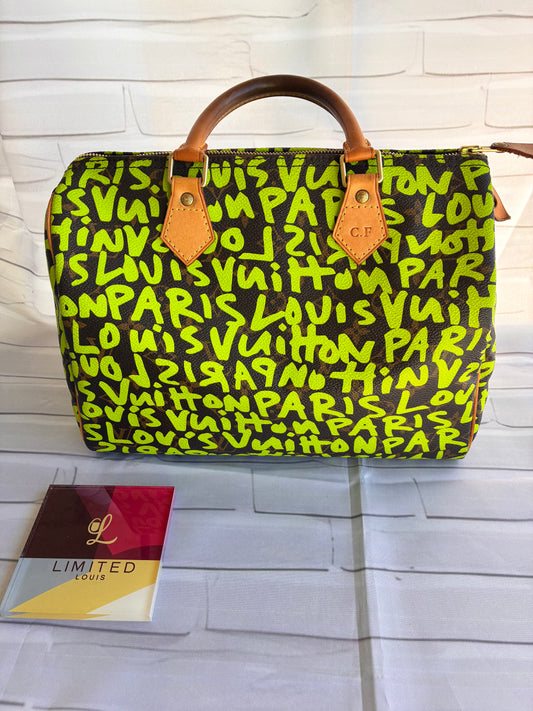 Speedy Graffiti grün