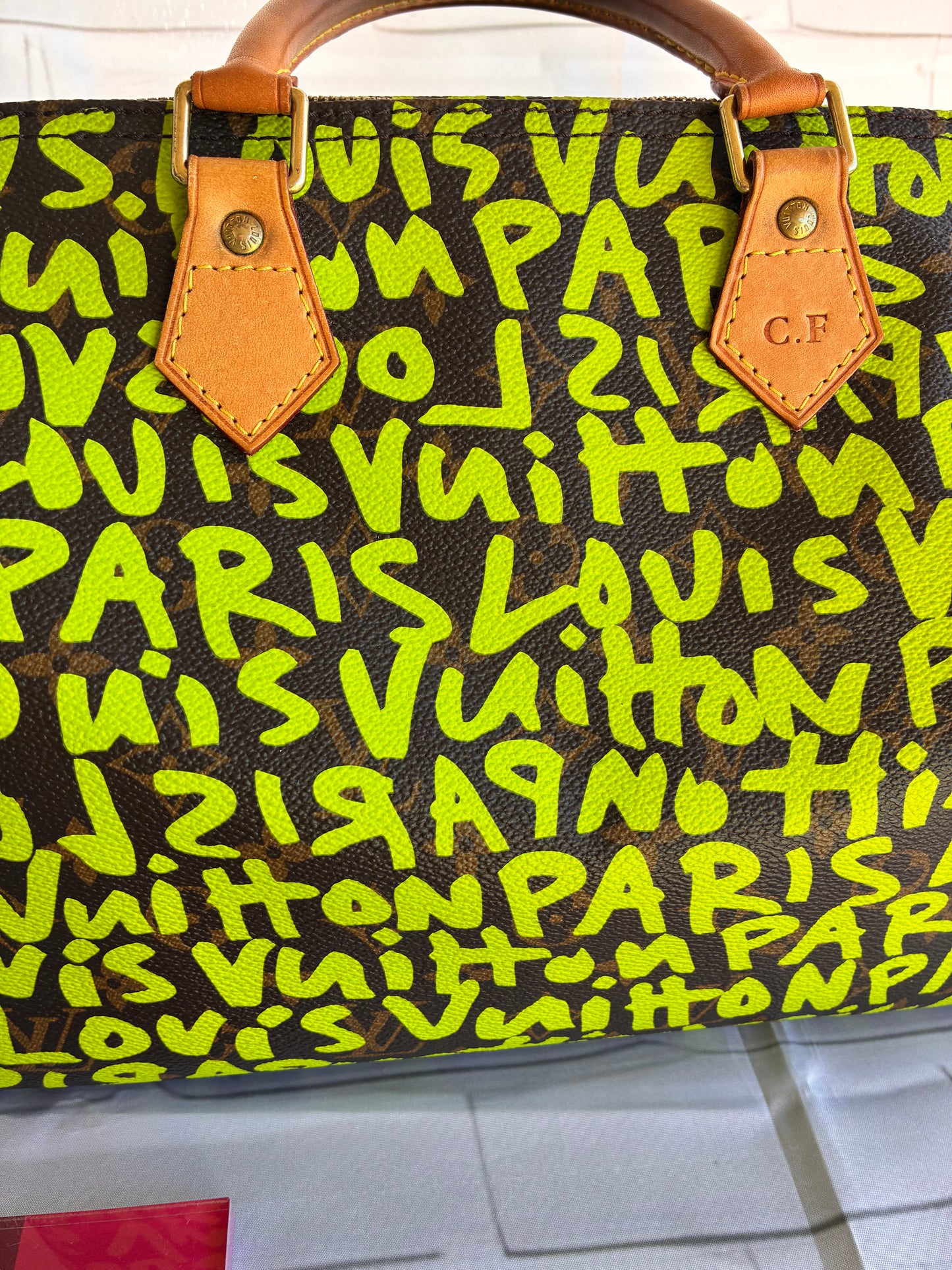 Speedy Graffiti grün