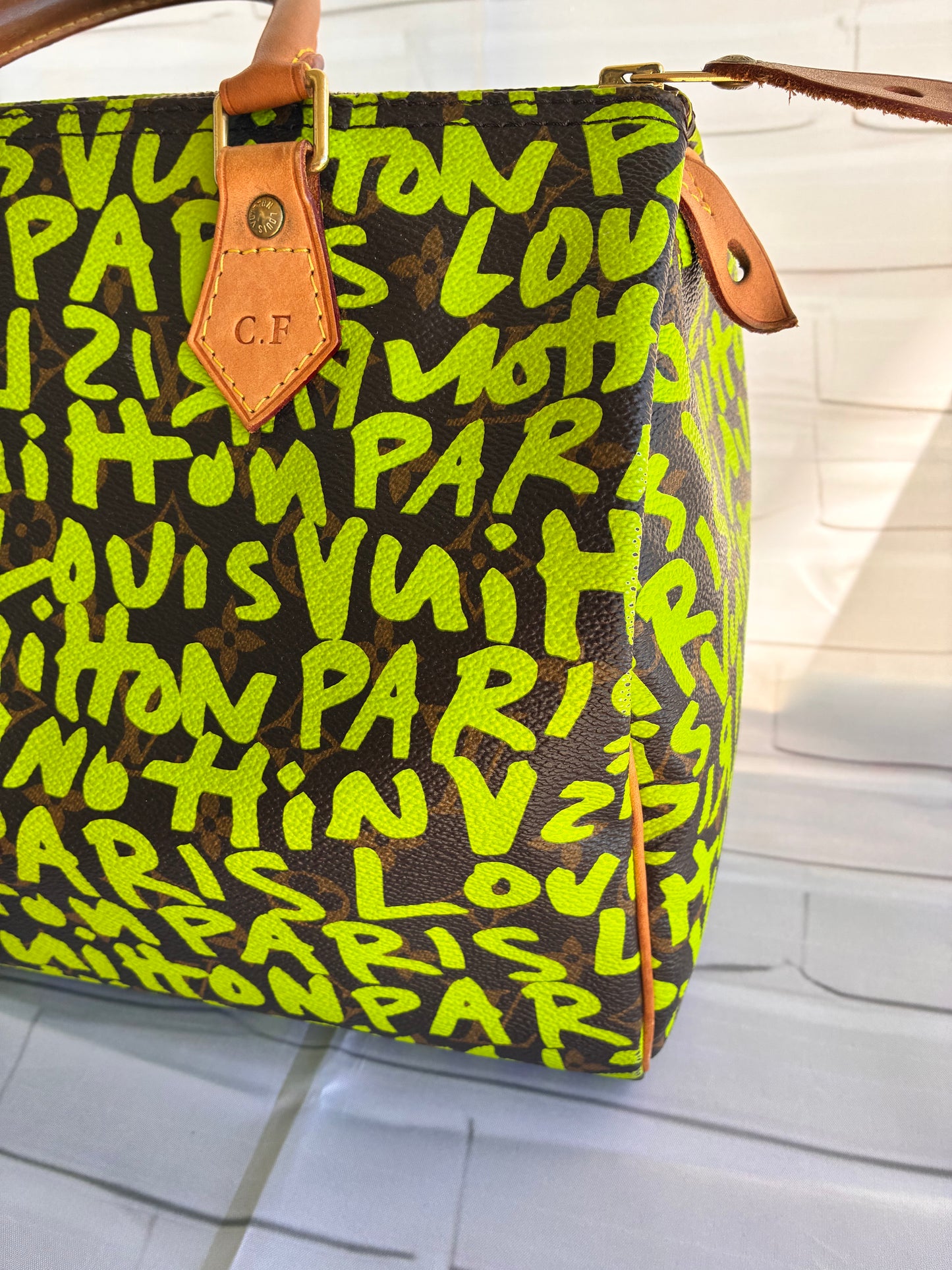 Speedy Graffiti grün