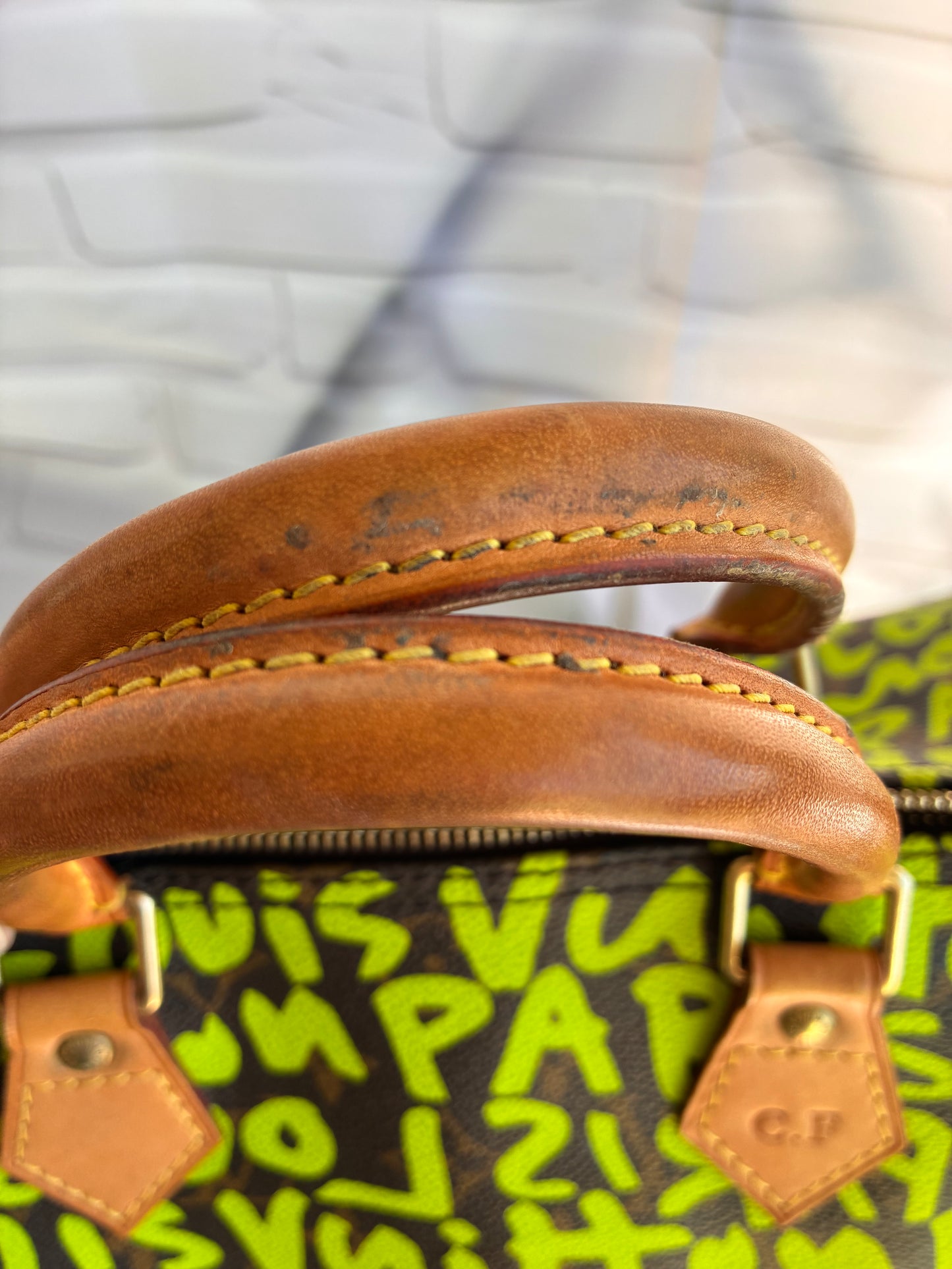 Speedy Graffiti grün