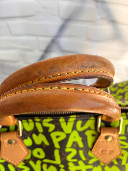 Speedy Graffiti grün